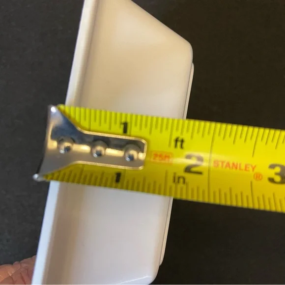 2 Snowman Snack Rectangle Bowls 6 x 5.25 Inches - Picture 6 of 16